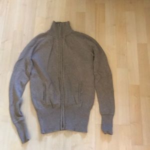 Zara zip down sweater